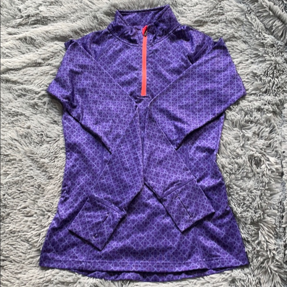 Quarter zip running top